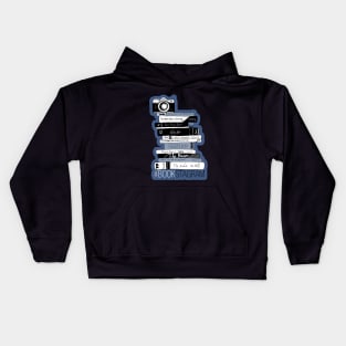 Bookstagram Indigo Blue Kids Hoodie